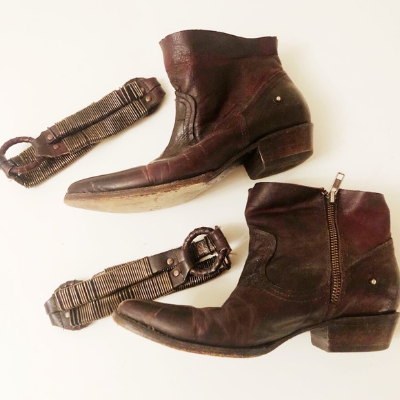 COPY - FREE PEOPLE x FREEBIRD Steven leather /met… - Picture 4 of 5